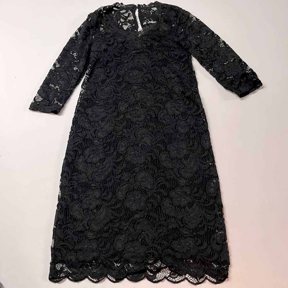 Mama Licious Maternity black lace dress